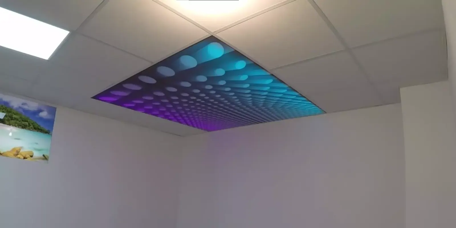 3D натяжной потолок для офиса — Тольятти, Дзержинского, 30, фото 1
